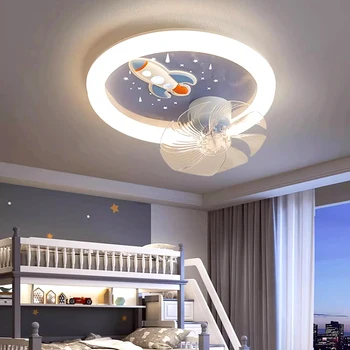 Šiaurės miegamojo puošimas led apšvietimas kambaryje, ventiliatorius šviesos lempa, restoranas, valgomasis, Lubų ventiliatoriai su šviesos nuotolinio valdymo