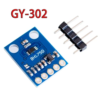 GY-30 GY-302 BH1750 BH1750FVI šviesos intensyvumo apšvietimo modulis 3V-5V už Arduino
