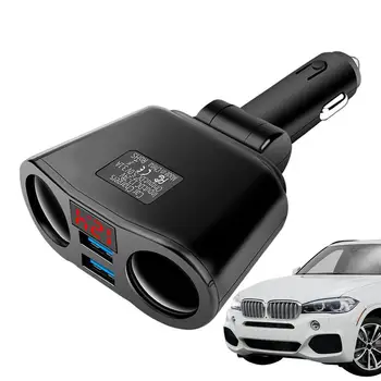 Automobilinis Įkroviklis Adapteris Greito Įkrovimo Dual USB Įkrovimo Galvos Multi-Purpose 3.1 12-24V Auto Kištuku Visureigius Automobilius RVs Ir