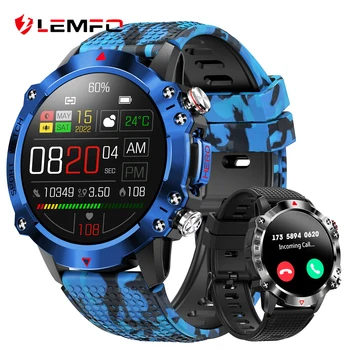 LEMFO 100+ režimai sporto laikrodžiai vyrams 450mah 7days baterija smartwatch 