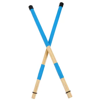 5a Blauzdelės Mušamųjų instrumentų 5a Nustatyti Bambuko Stovo Teptuku Profesinės Geltona Priedai Lėkštutes
