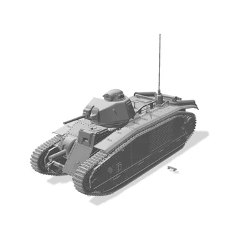 Išankstinio pardavimo 7! SSMODEL 35651 V1.7 1/35 3D Atspausdintas Dervos Modelio Rinkinio Prancūzija B1 Sunkusis Tankas (II Etapas)