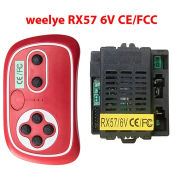 Imtuvas Weelye RX57 6 V 12V TX10 RC TX20 RC 6 V RX57 12V X10 CE/FCC Vaikai Elektrinių Automobilių 2.4 G Bluetooth Siųstuvo Valdymo Dėžutė