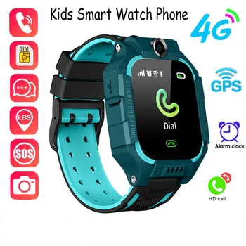 Smart Žiūrėti vaikai Gps HD Balso Pranešimą Vandeniui Smartwatch Vaikams nuotolinio valdymo foto vyrų ir moterų Studentų Žiūrėti