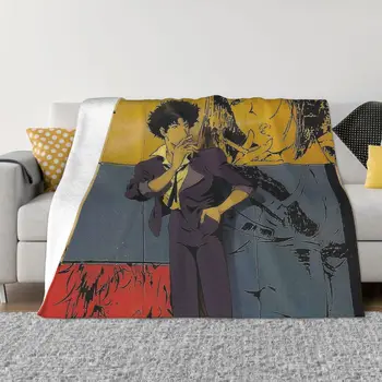 Namo apdaila pliušinis Sofa antklodės anime modelio spausdinimo Lovatiesė ant lovos anime pūkuotas minkštas antklodės storio antklodė žiemos