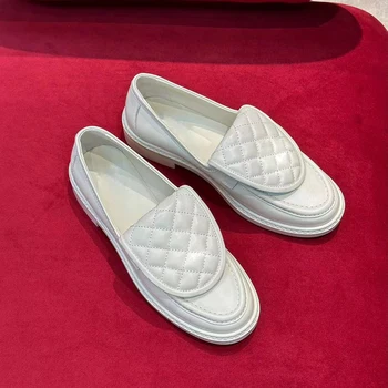 Aukščiausios kokybės vasarą naujas Klasikinis loafer batų natūralios odos butas batai