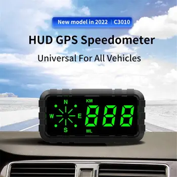 Skaitmeninis GPS Spidometras Skaitmeninis Spidometras Head Up Ekranas, Didelis Šriftas, Greičio Visi Automobiliai GPS Palydovų Greičio Tinka Automobiliams