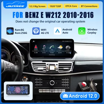 Android12 Mercedes Benz E Klase W212 2010 2011-2016 GPS Navigacijos CarPlay HD Ekrano Automobilių DVD Radijo Multimedia Player Sistema