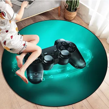 Gamer Valdiklio Zonos Kilimėliai Turas neslidžios vaikų kambario žaidimas kilimėlis namų puošybai praktiniai kilimo minkštus anime kambario dekoro