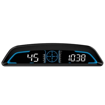 Aukštos raiškos HUD Automobilių Head Up Display greičio viršijimo Signalas Spidometras GPS HUD Skaitmeniniai Matuokliai Auto Nuovargį Vairavimo Priminimas