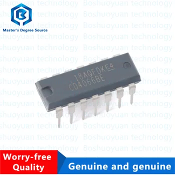 CD4066BE 4066BE CINKAVIMAS-14 Analog Switch/Multiplexer IC Chip Originalas