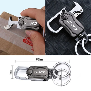JDM Keychain Žiedai Key Chain Tauriųjų Metalų už Mazda CX9 Automobilių Reikmenys