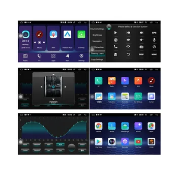 Universalus 7Inch Android 12 2G+32G Automobilio Radijo Multimedia Vaizdo Grotuvas, Bevielis Carplay Ekraną ir 