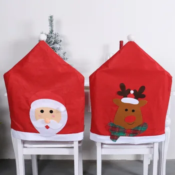 2024 m. Kalėdų Kėdė Padengti Santa Claus 