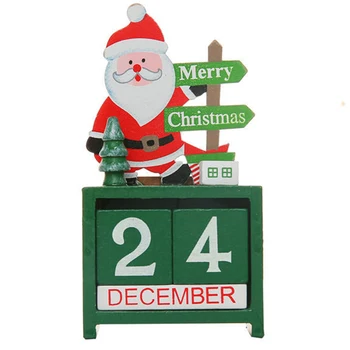 Amžiną Kalendorių Medinių Blokų Kalendorius Kalėdų Mediniai Kubeliai Kasdien Amžiną Stalinis Kalendorius Kalėdų Dovana Draugams