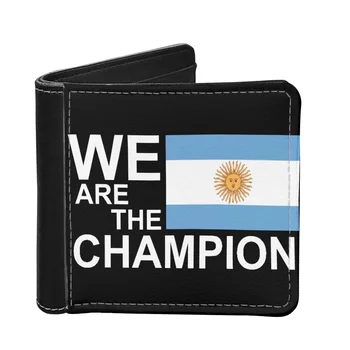 Sankabos Krepšys Žmogus Argentinos Nacionalinės Vėliavos Kortelės Turėtojams Piniginės Vyrams Multi-card Slots Piniginės Monetos Pinigų Maišas, Prabangos Moterų 2023 Naujas