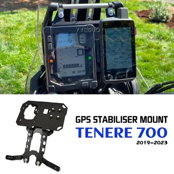 GPS Stabilizatoriaus tvirtinimas Yamaha Tenere 700 2019 M. - 2023 Tenere700 Priedai Motociklo Daugiafunkcinis Telefono Laikiklis T7 Dalys