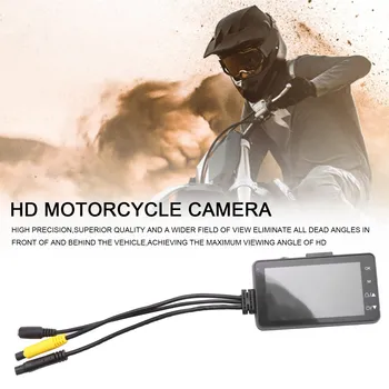 3 Colių 1080P HD Motociklo Kamera, DVR Motorinių Brūkšnys Cam su Specialiųjų Dvejopą Priekiniai Galiniai Diktofonas Motociklų Elektronikos KY-MT18